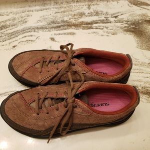 Clarks Privo Leather Sneaker women shoes size 5.5 M